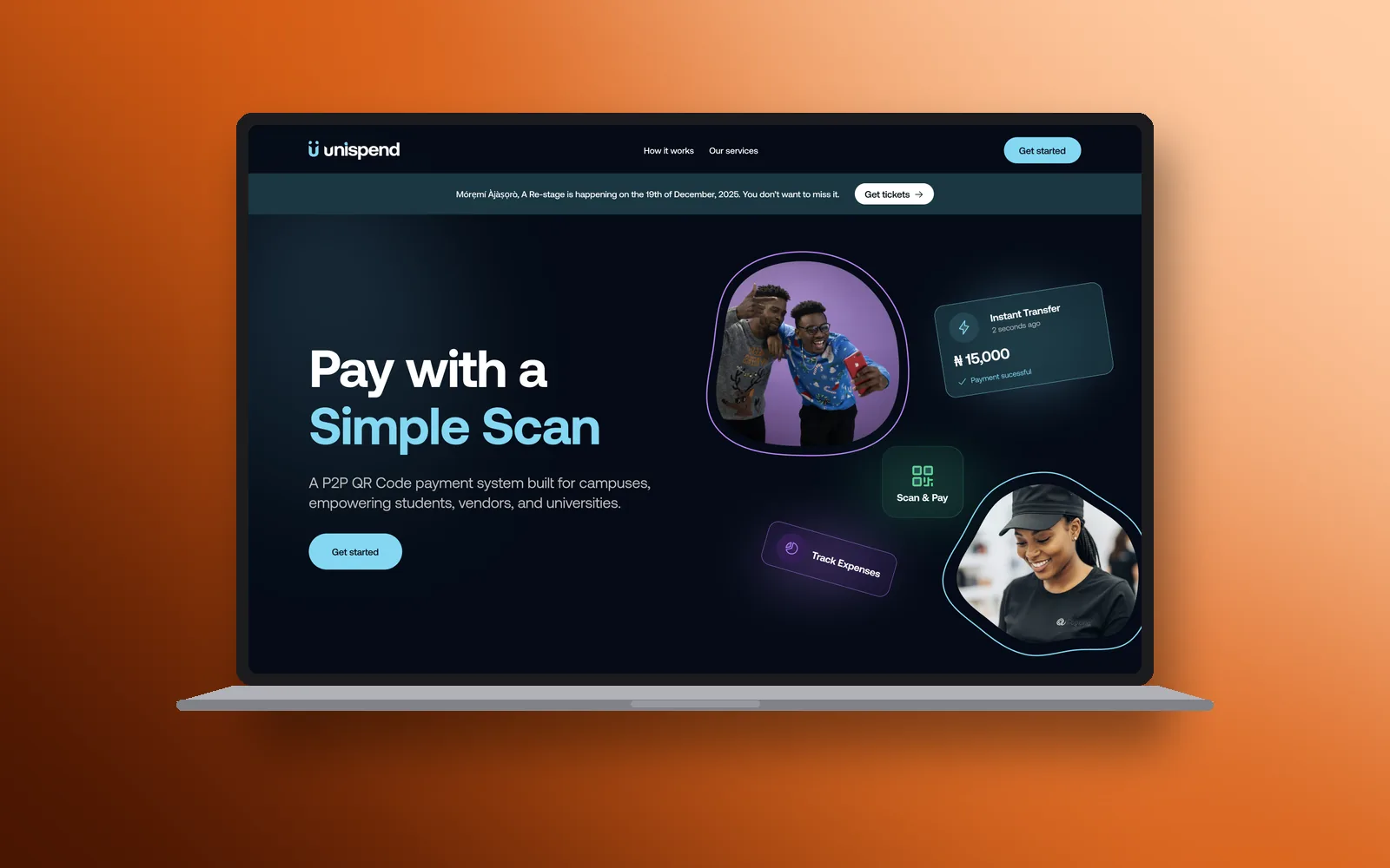 Unispend screenshot