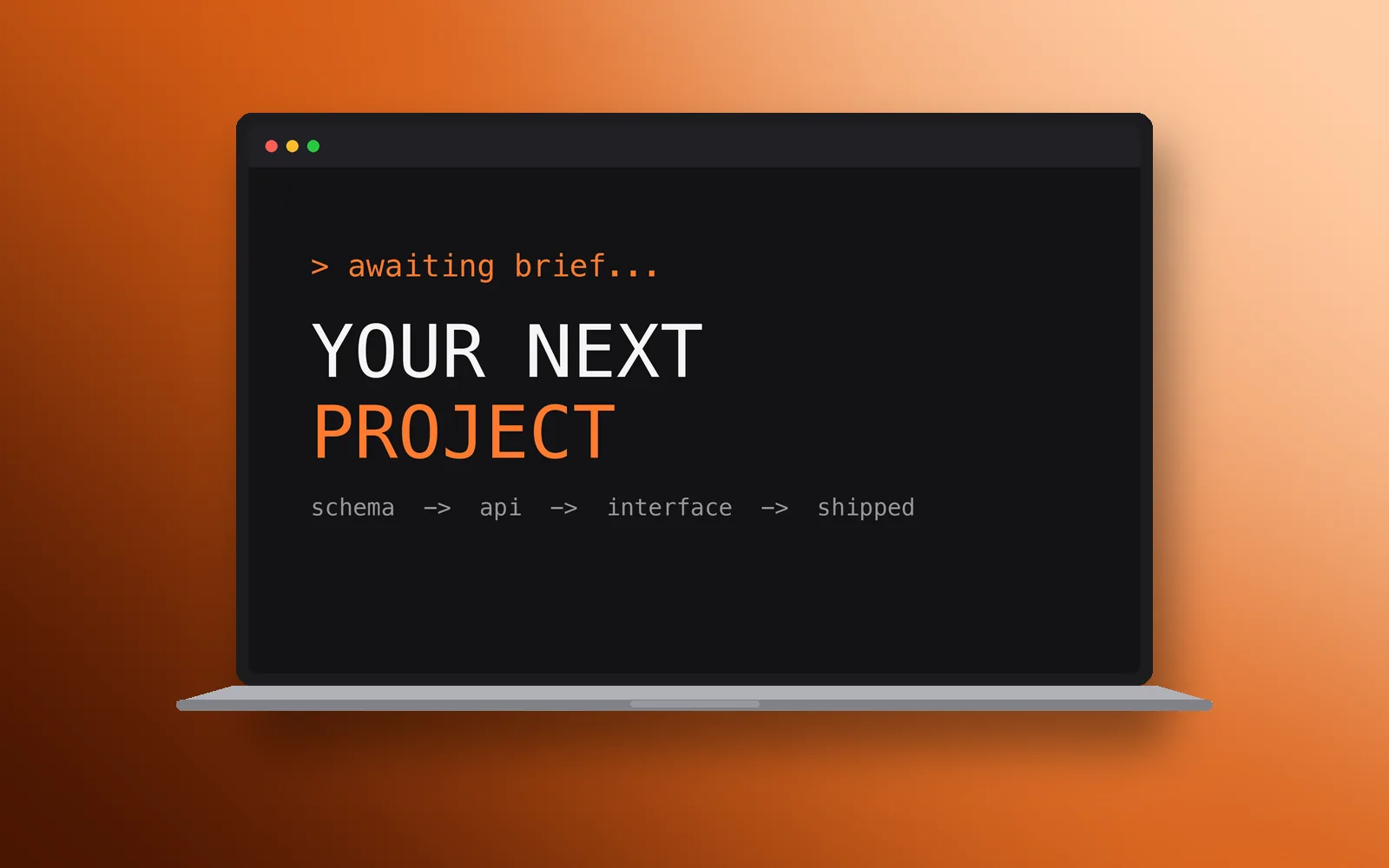 Your Next Project screenshot